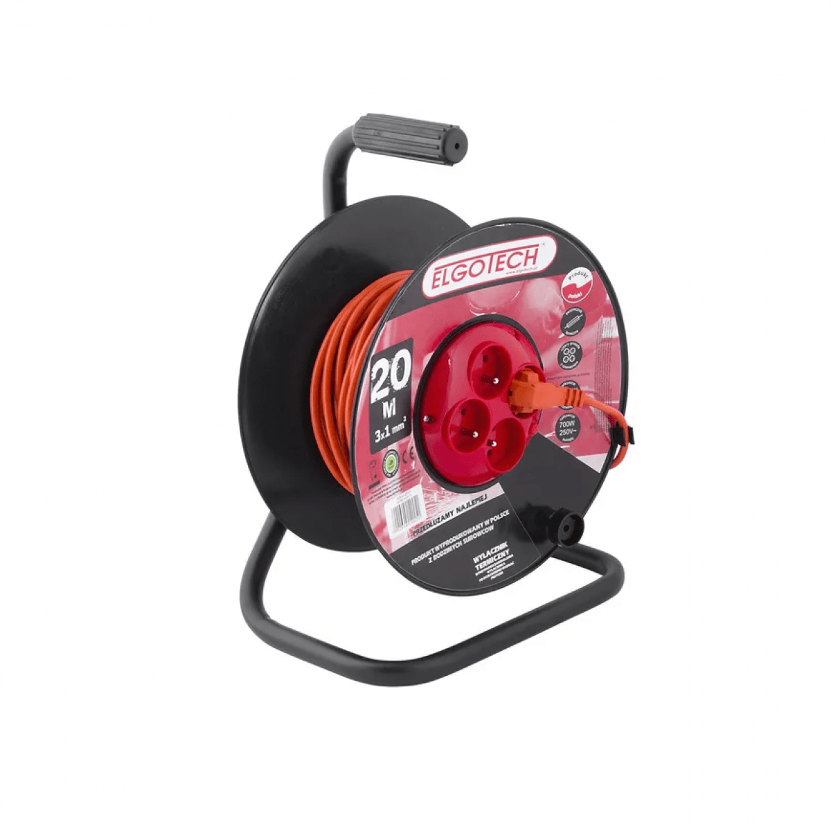 GK/1760750120 Predlžovačka bubnová PVC, 20 m