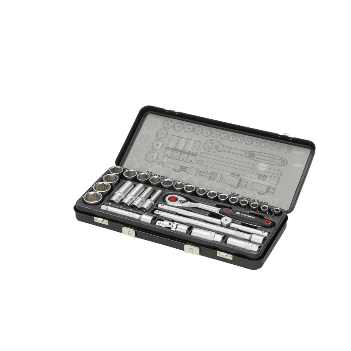 GK/180429200KR Súprava nástrčných hlavíc 1/2"