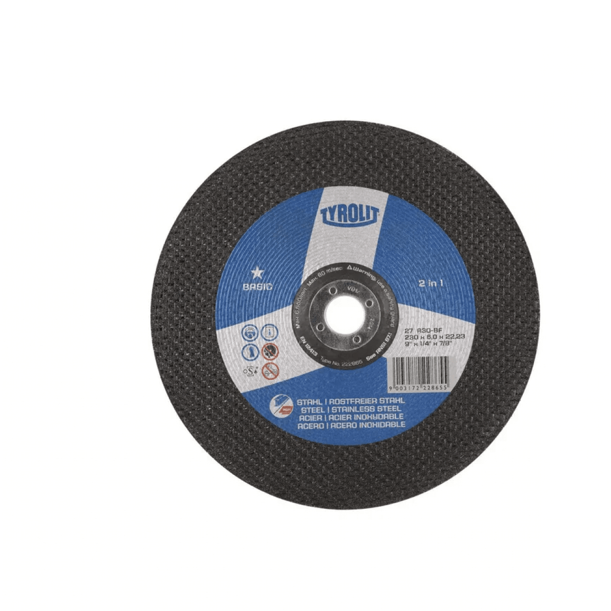 GK/222858 Hrub.kotúč bas. št. V2A 115x6