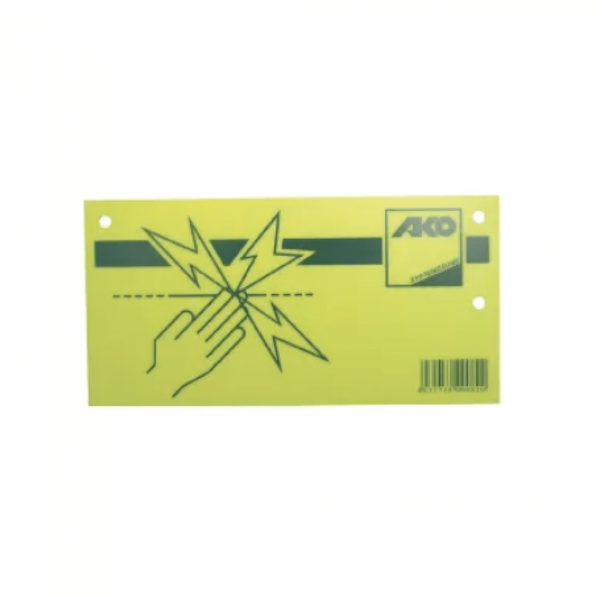 GK/44623 Varovný štítok AKO