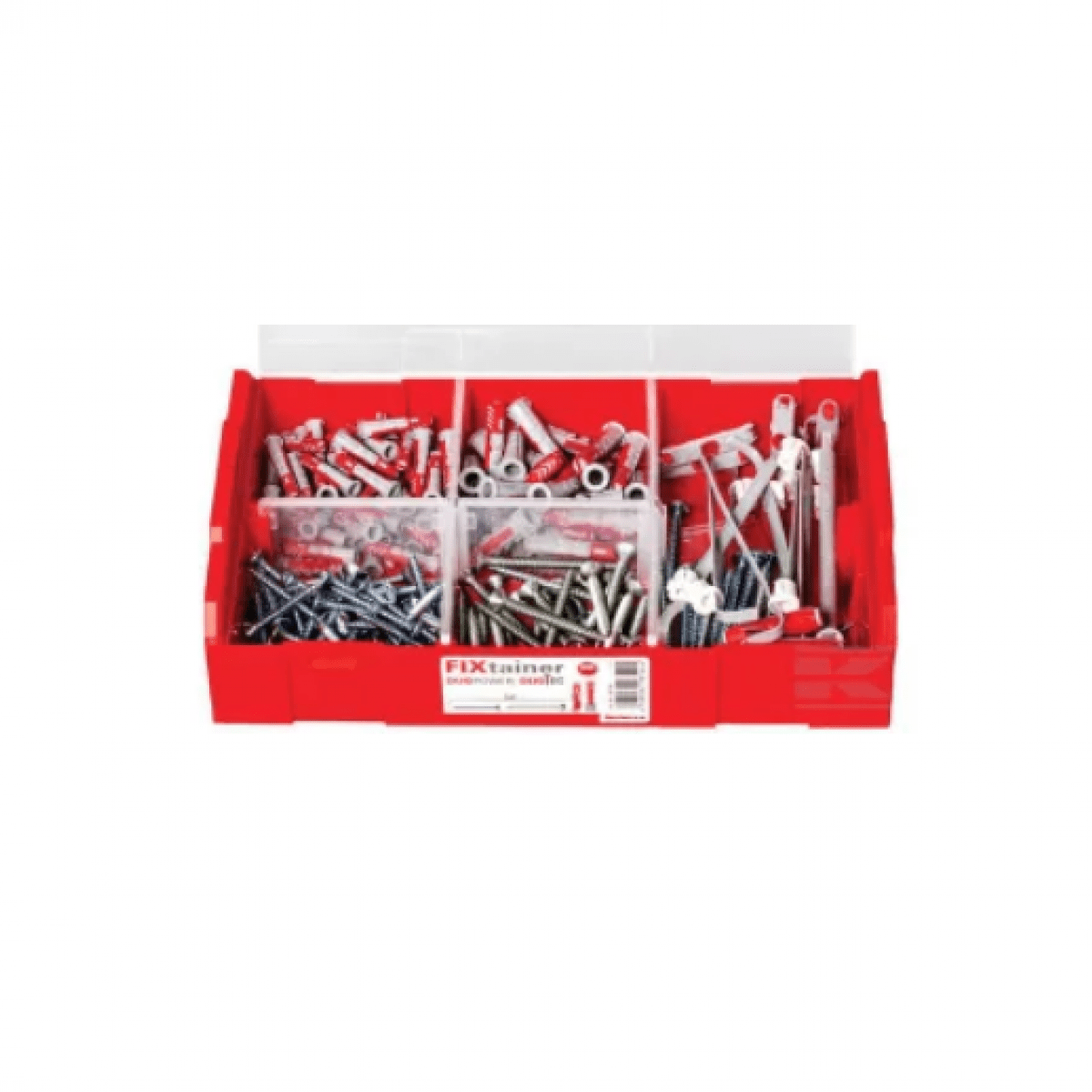 GK/541106 Hmoždinky, Duopower FIXtainer 200 ks