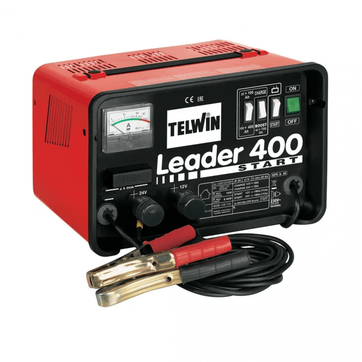 GK/BL400 Nabíjačka batérií Leader