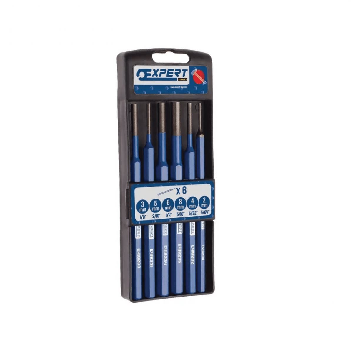 GK/E418226 Súpr. 6 vytĺk. závlačiek 2-8mm