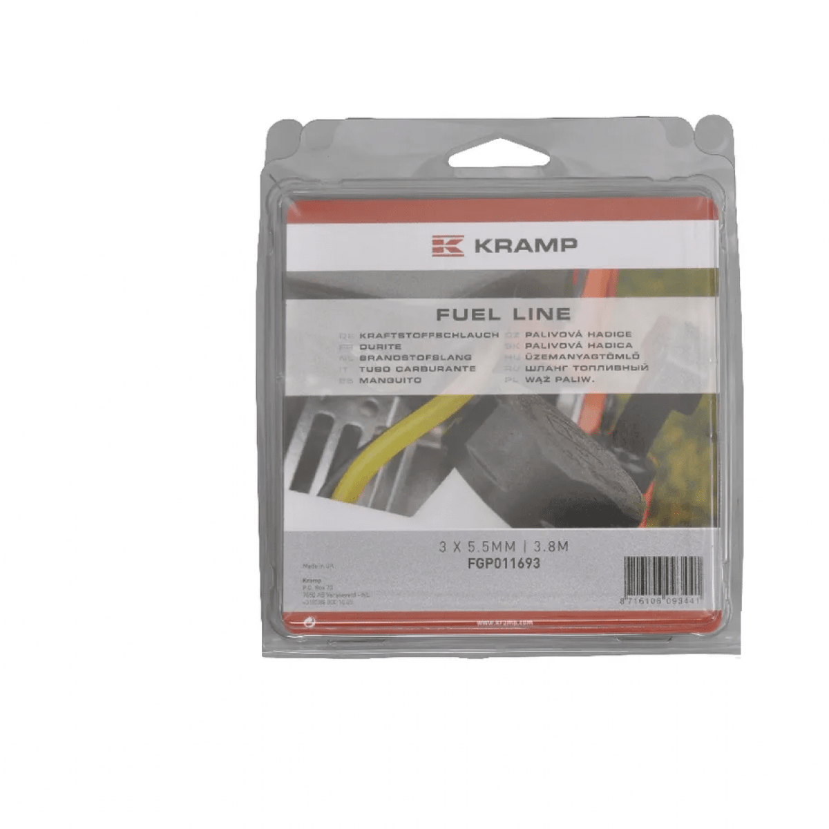 GK/FGP011693 Palivová hadica 3 x 5,5mm silikon