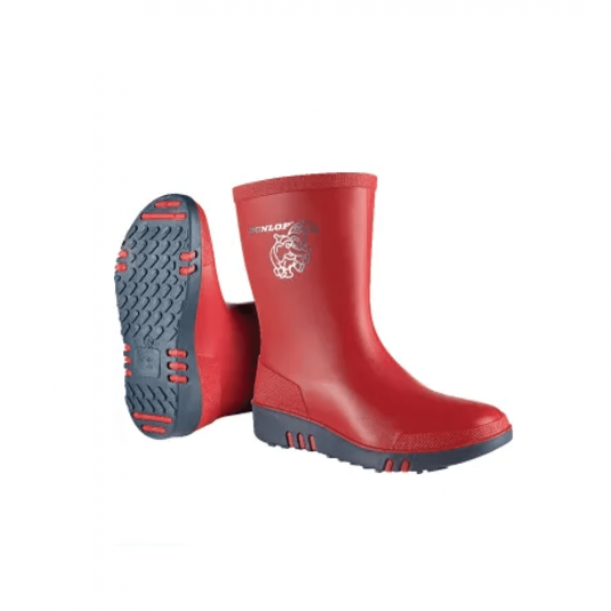 GK/K13151025 Detské čižmy červené, veľ. 25