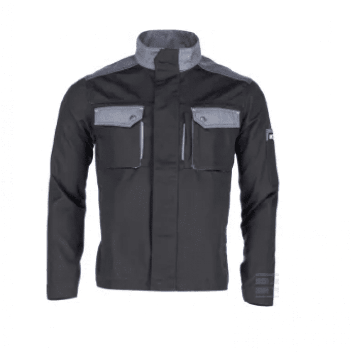 GK/KW101030089056 Pracovná bunda, čierna/sivá, veľkosť XL, Kramp