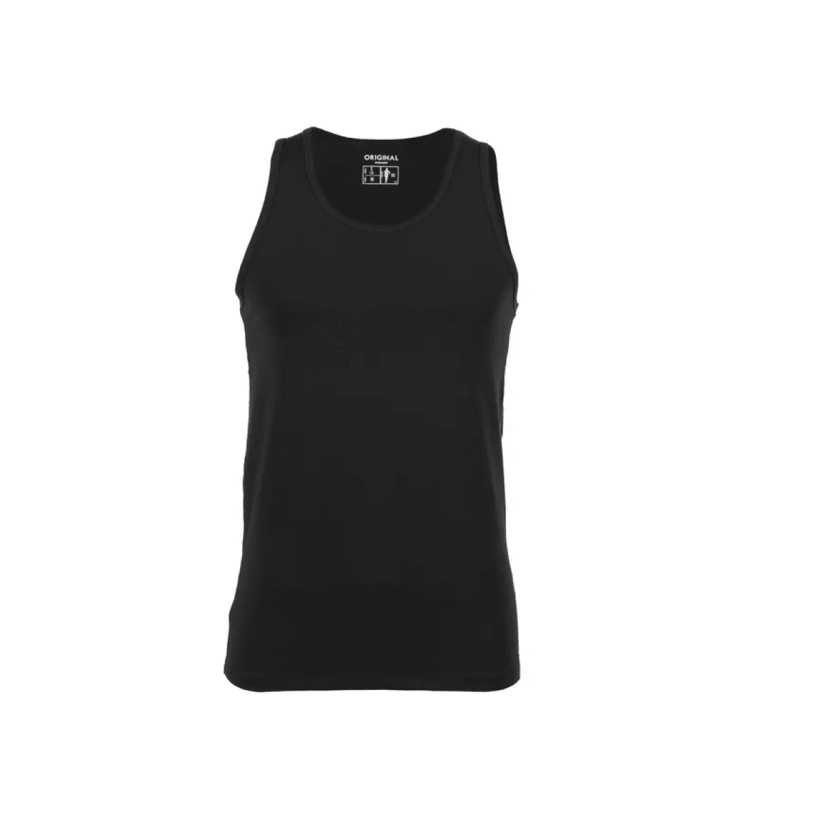 GK/KW13104801060 Čierne tričko 2XL, 2 ks