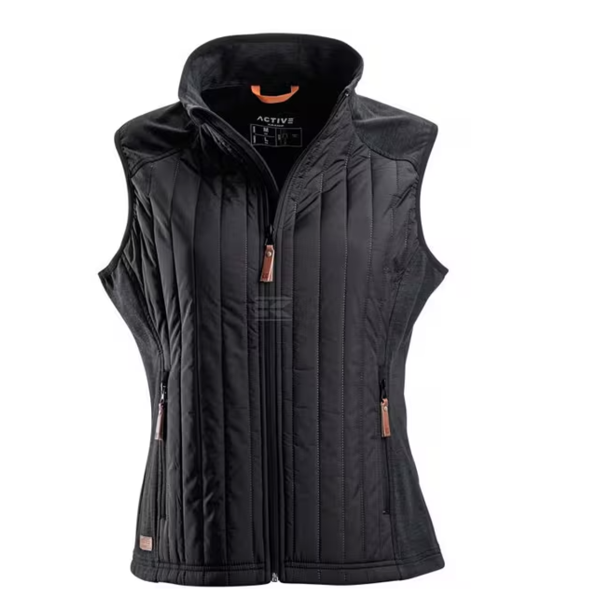 GK/KW5011501911056 Dámska hybridná flís.vesta, tmavosivá, veľ.XL