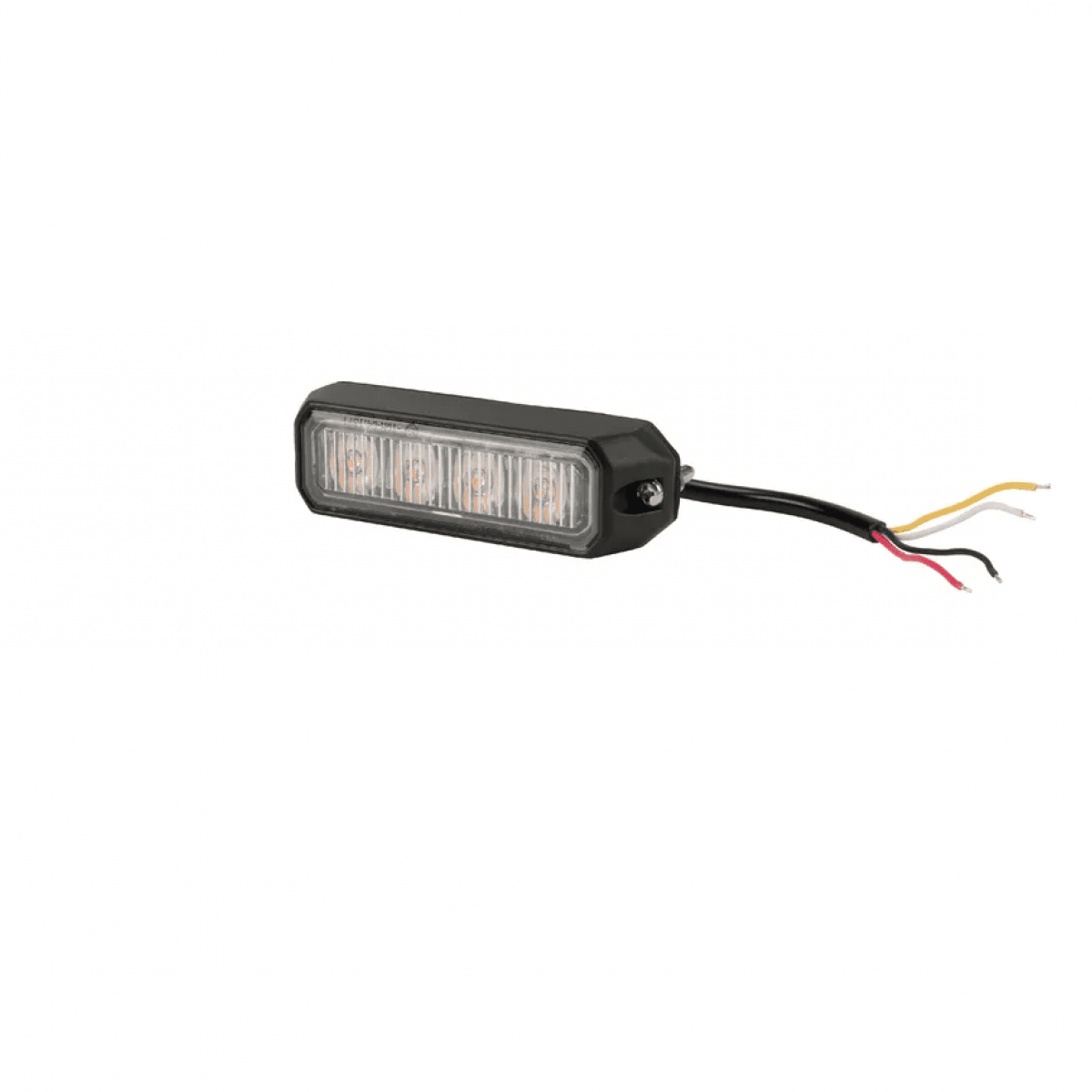 GK/LA20013 Výstražné svetlo, žlté, 4 LED