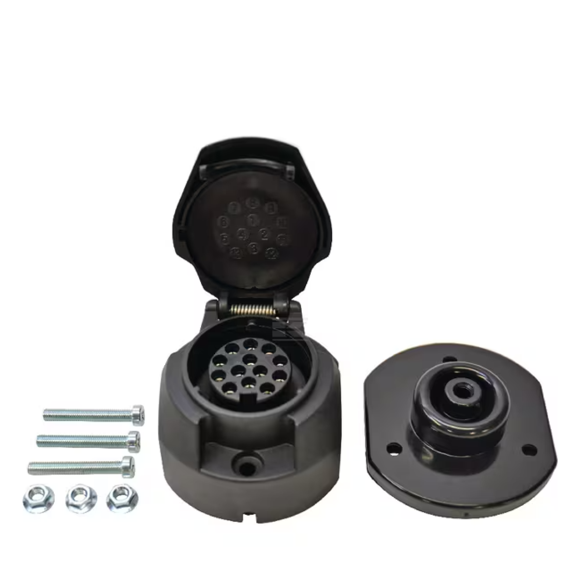 GK/LA403010 Zásuvka, umělá hmota + Mlhové