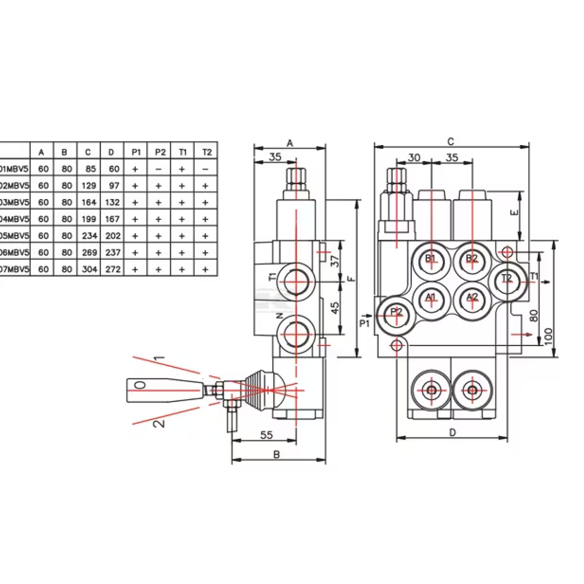 GK/MBV53002GP Riadiaci ventil MBV5 A1A1C1(G3/8)KZ1 gopart