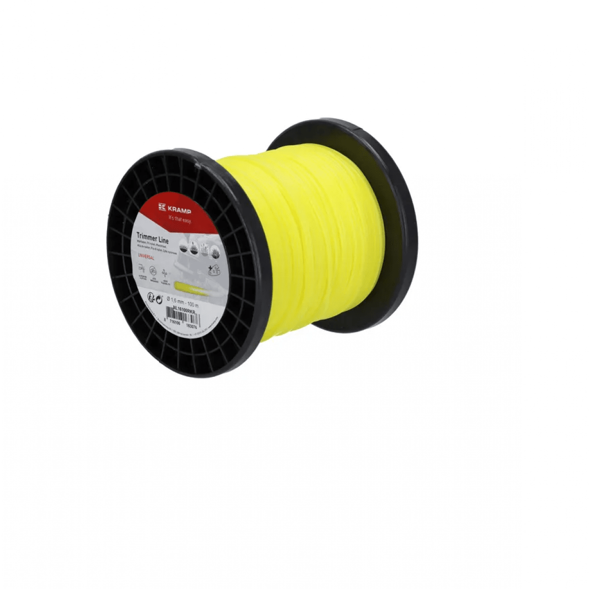 GK/NL16100R-KR  Nyl. lanko kruh. 1,6mm 100m