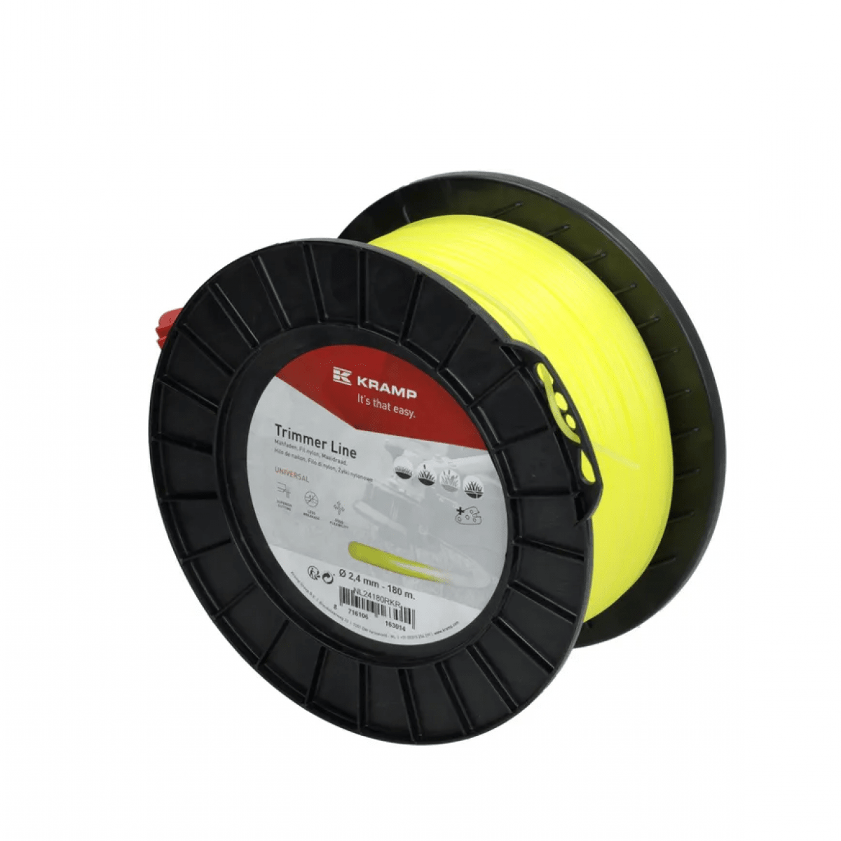 GK/NL24180R-KR  Nyl. lanko kruh. 2,4mm 180m