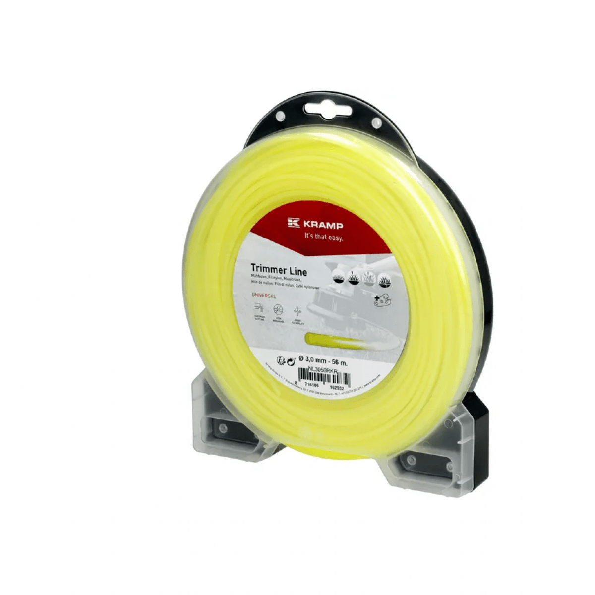 GK/NL2445RKR  Nyl. lanko kruh. 2,4mm 45m