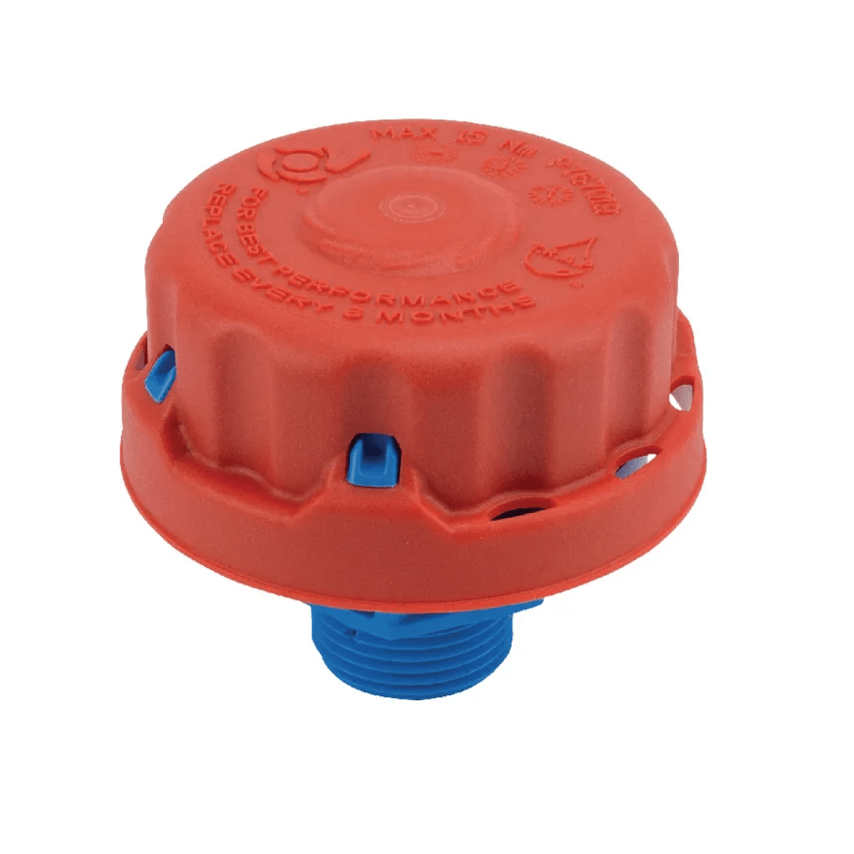 GK/P767019 Uzáver, červený 3/4" BSP