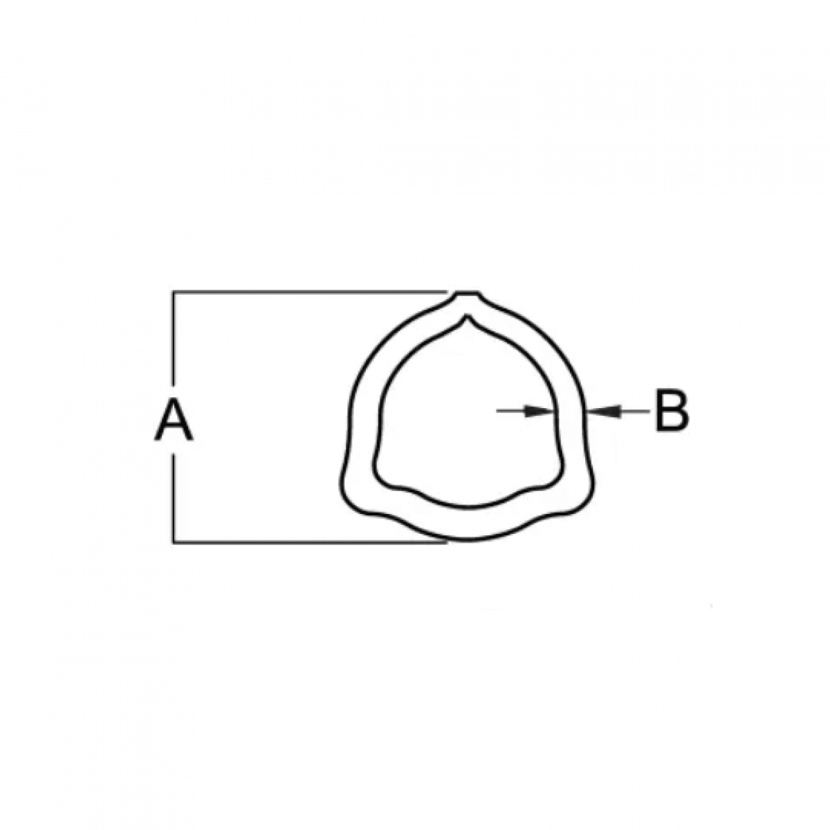 GK/PTO950IPT1000GP Profilová rúrka PTO 50