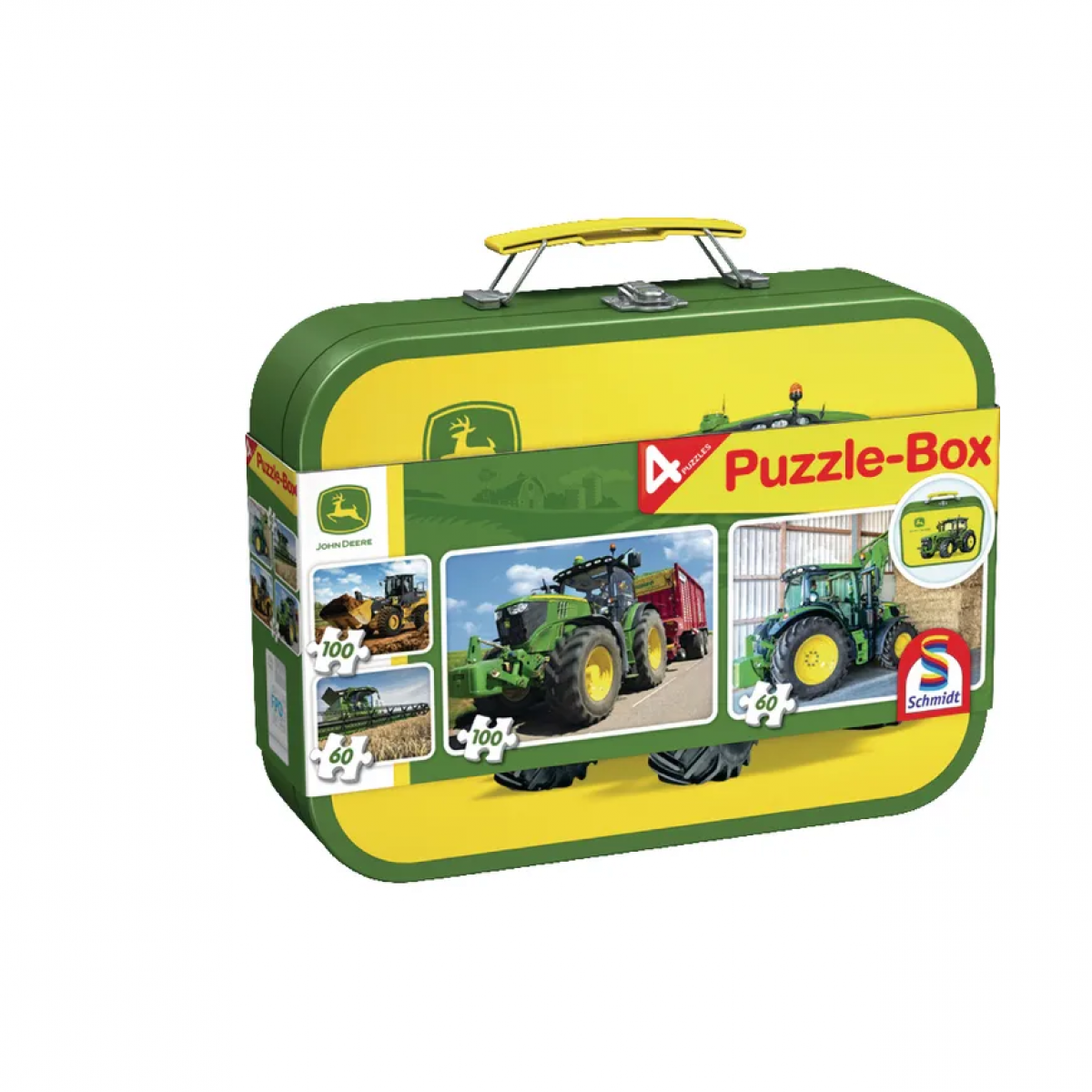 GK/SH55599 4 puzzle v kovovom kufríku