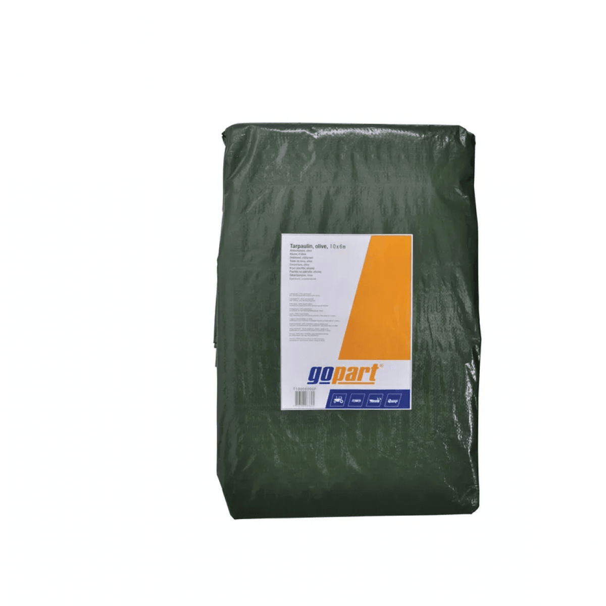 GK/T500400GP Plachta zakr., ol. zel. 5x4m