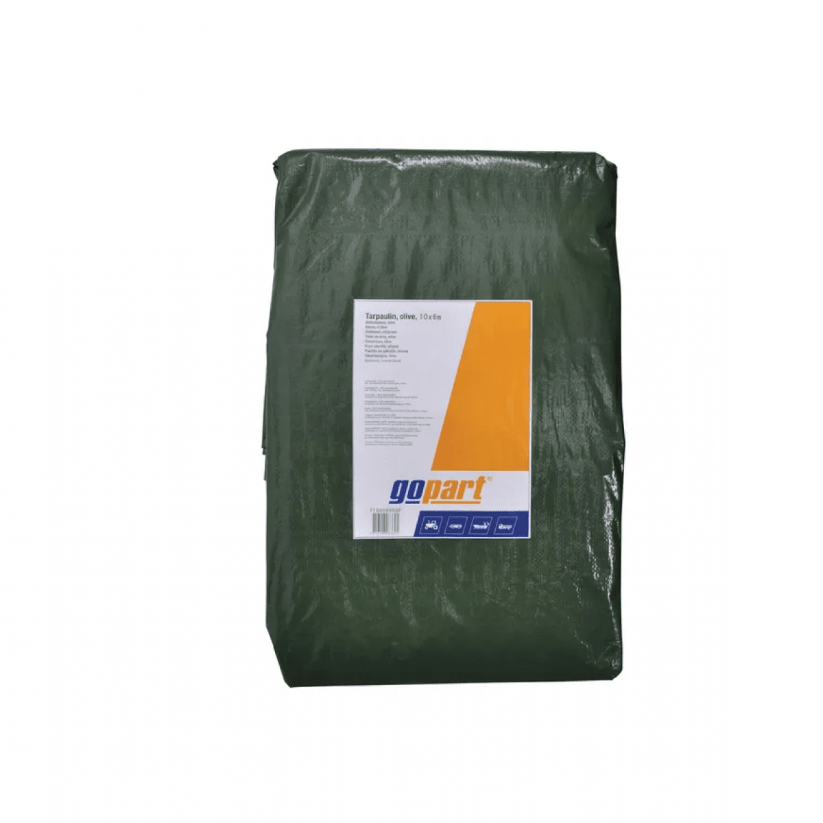 GK/T600400GP Plachta zakr., ol. zel. 6x4m