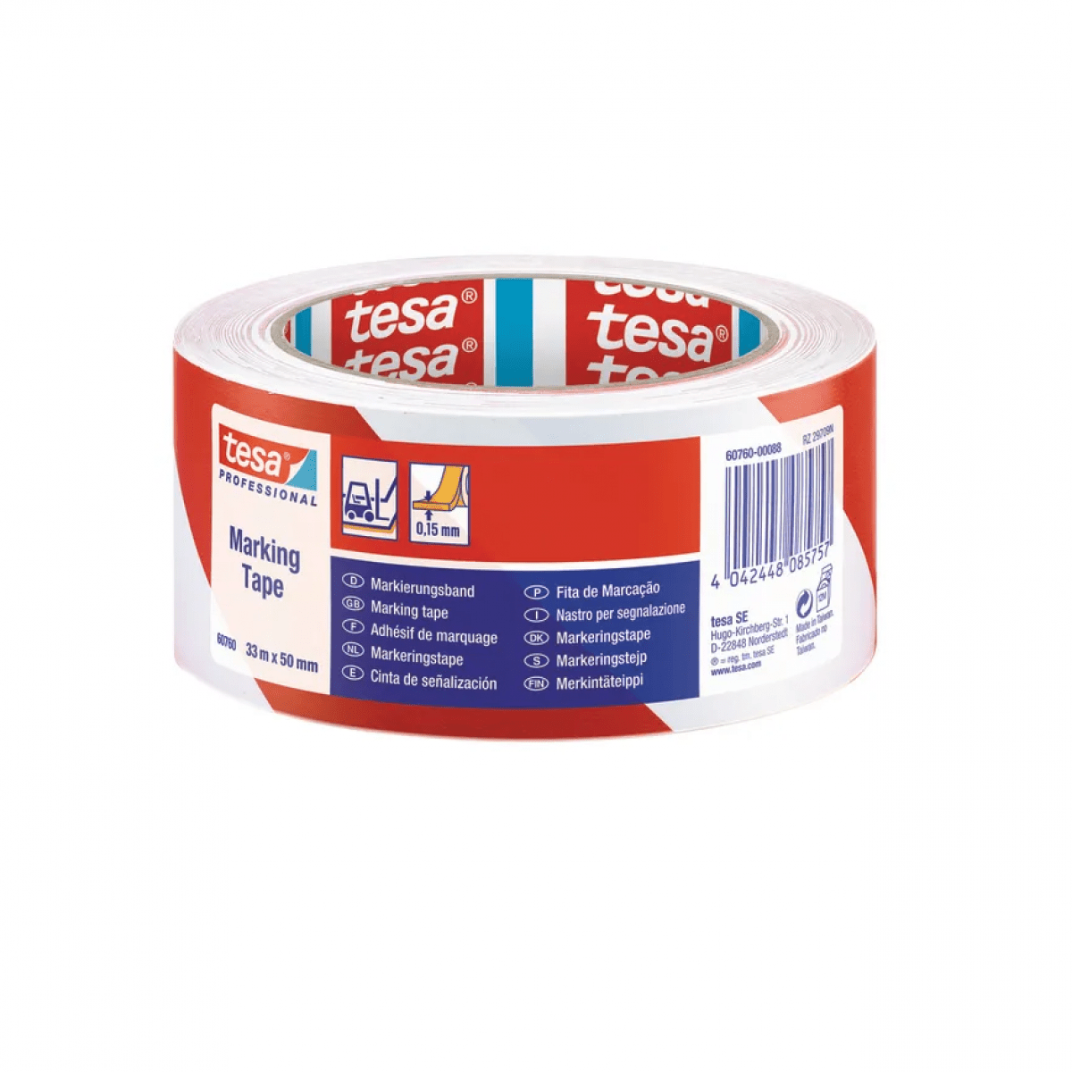 GK/T607600008715 Páska na výstrahu pred nebezp. 33x50mm čierno-ž