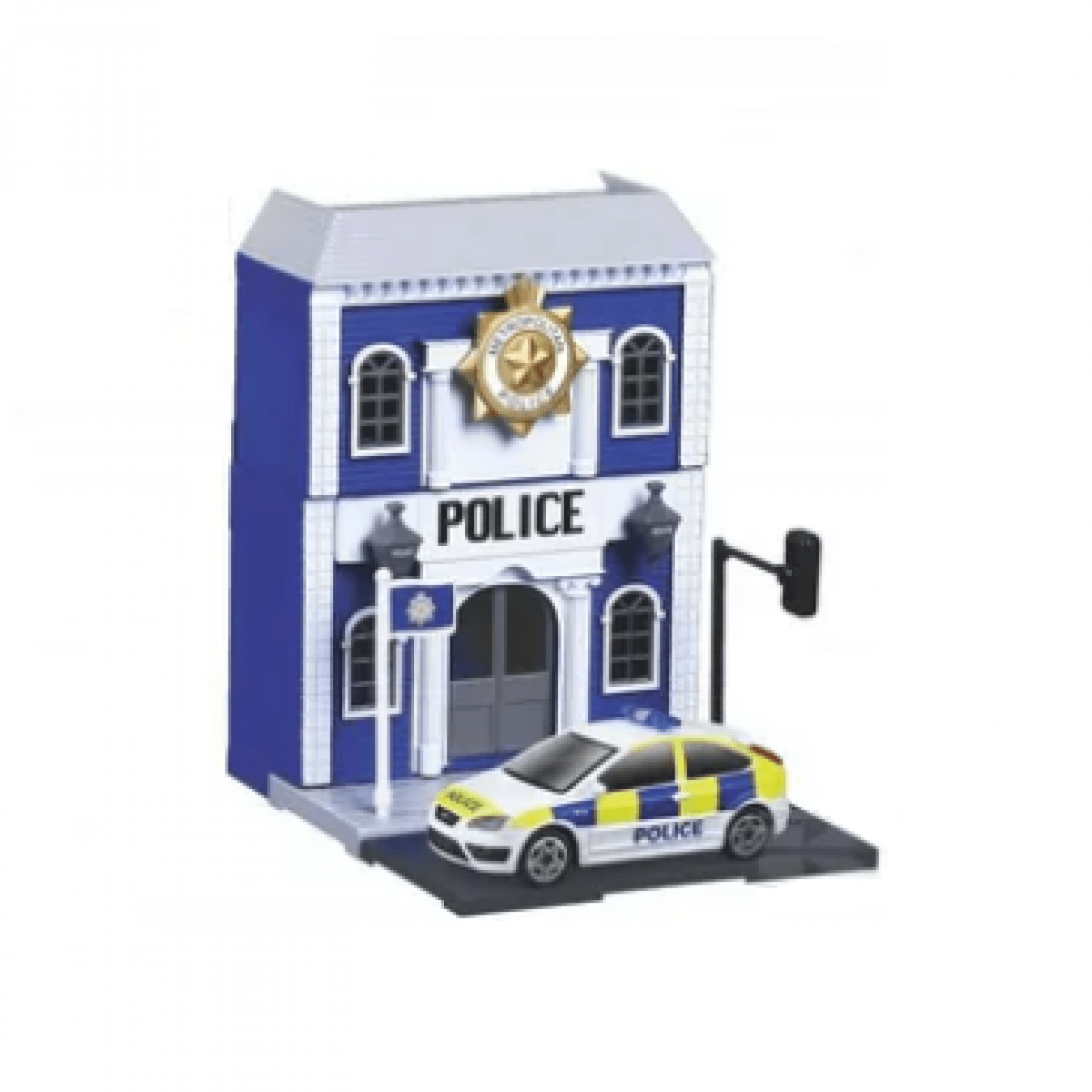 GK/U62732 Policajná stanica s policajným motocyklom