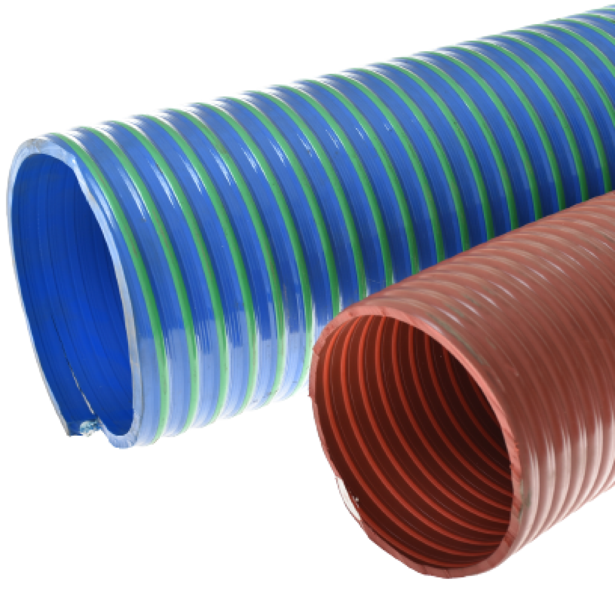 Hadica AREOLO 25/32,4mm 7bar PVC modrá/červ.špir.