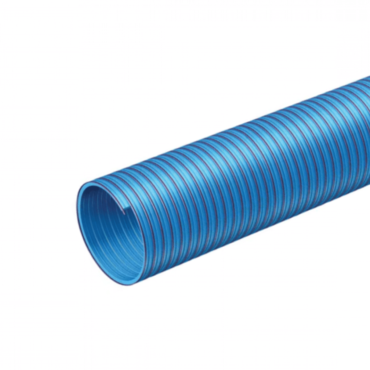 Hadica PVC  50/1,30mm  4,5MVO špir. zosiln. modrá