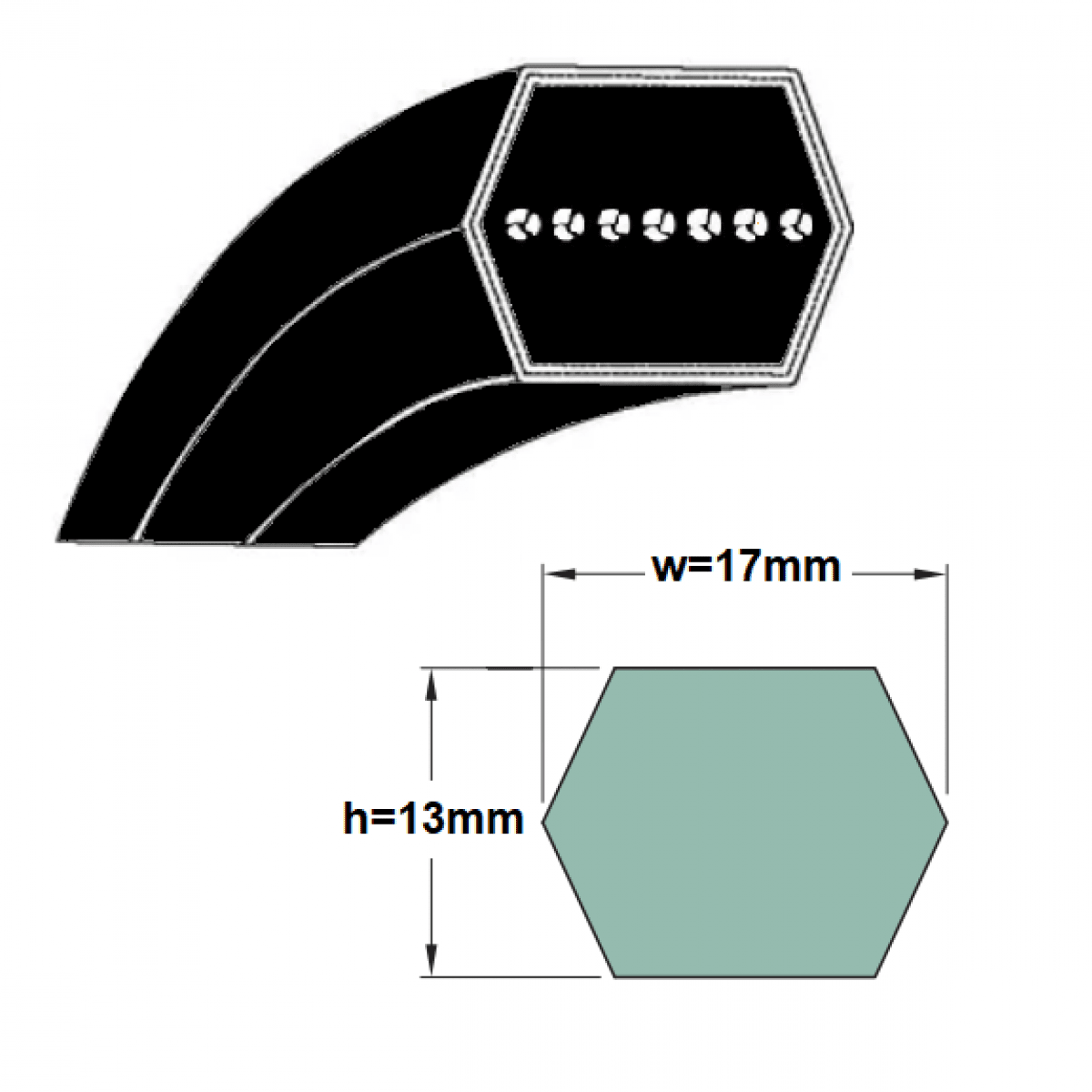 Kl. remen HBB 162 4200 TAGEX, CONCAR