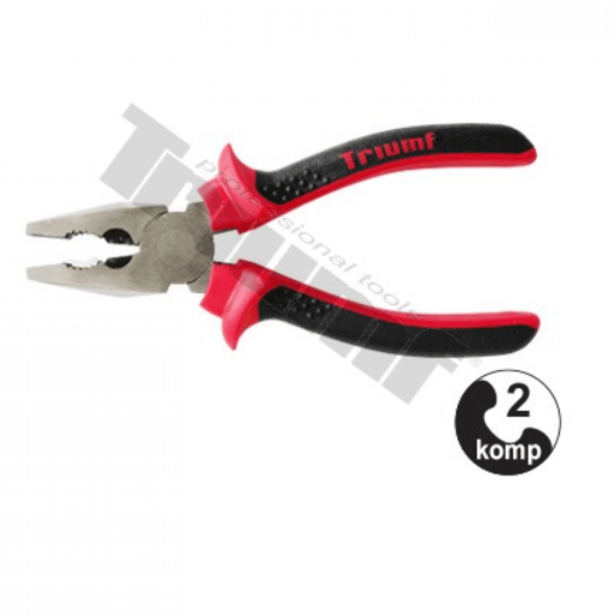 Kliešte kombinačné 165mm, 2K rukoväť 35471