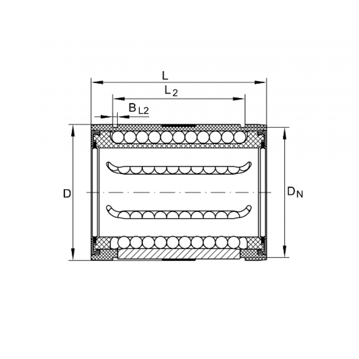 Ložisko LBCT 30 2LS - EWELLIX (SKF)