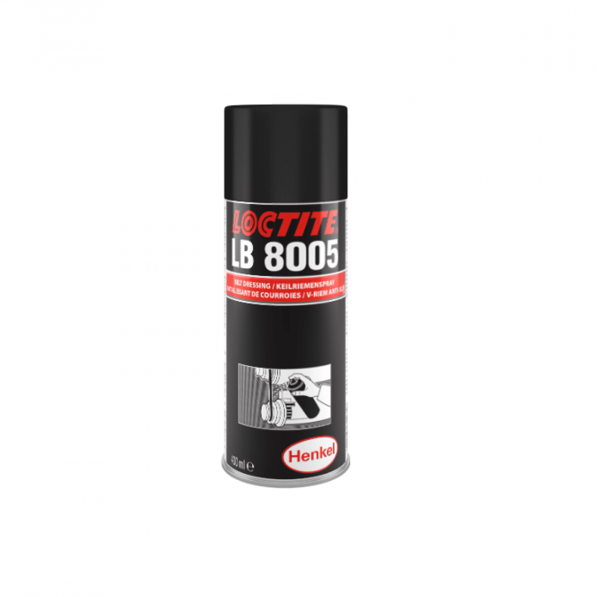 loc. 8005 / 400ml Spray na klinové remene