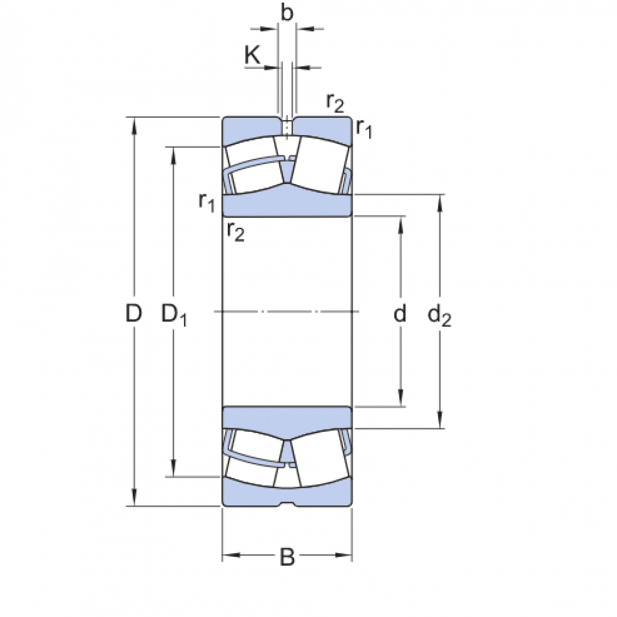 Ložisko 24024 BE XL C3  - FAG