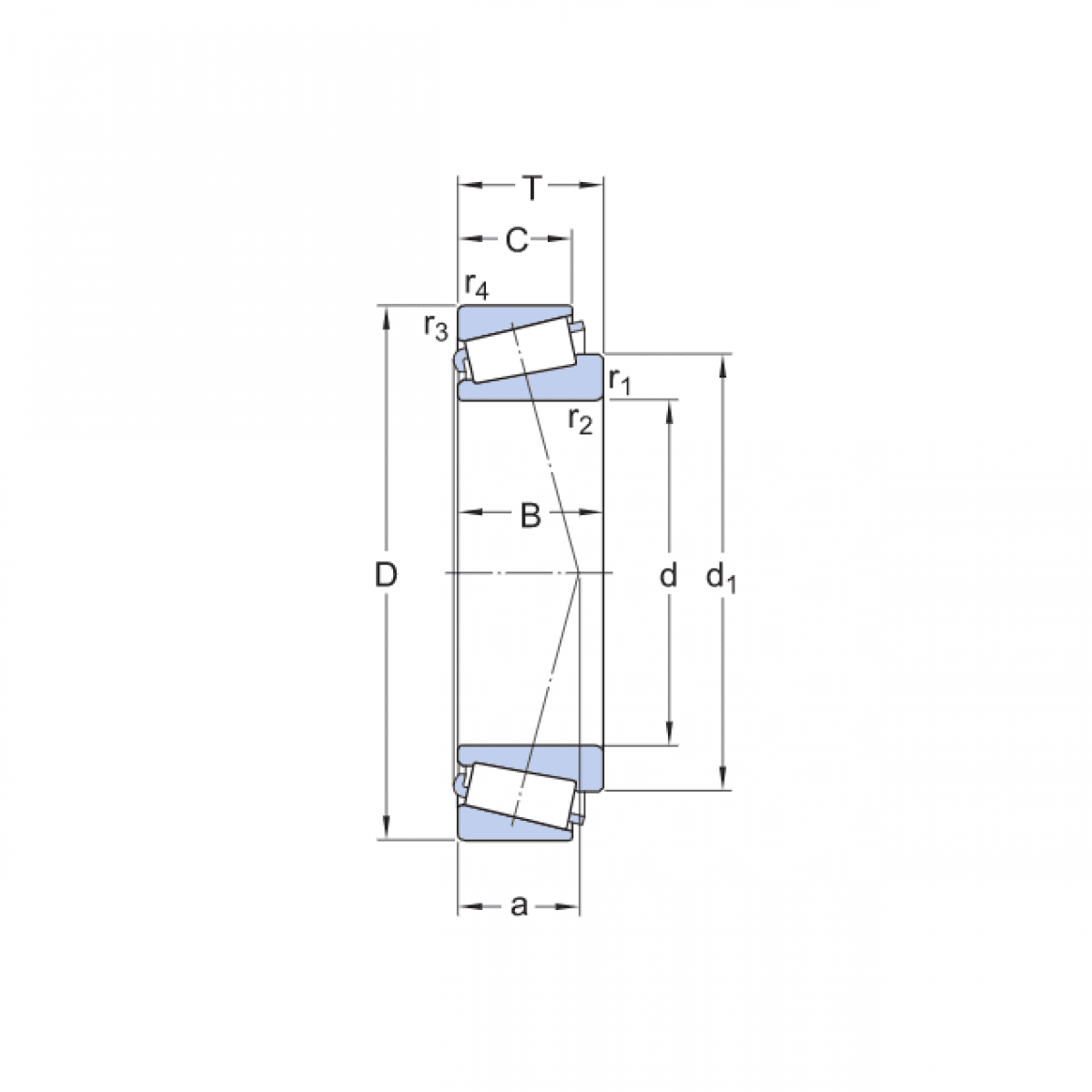 Ložisko 32026 X - SKF