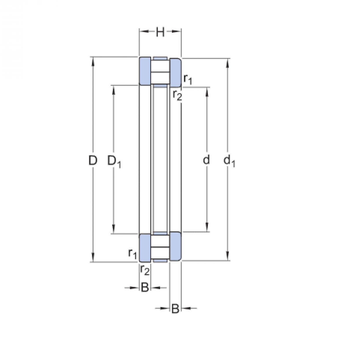 Ložisko 89322 M - INA
