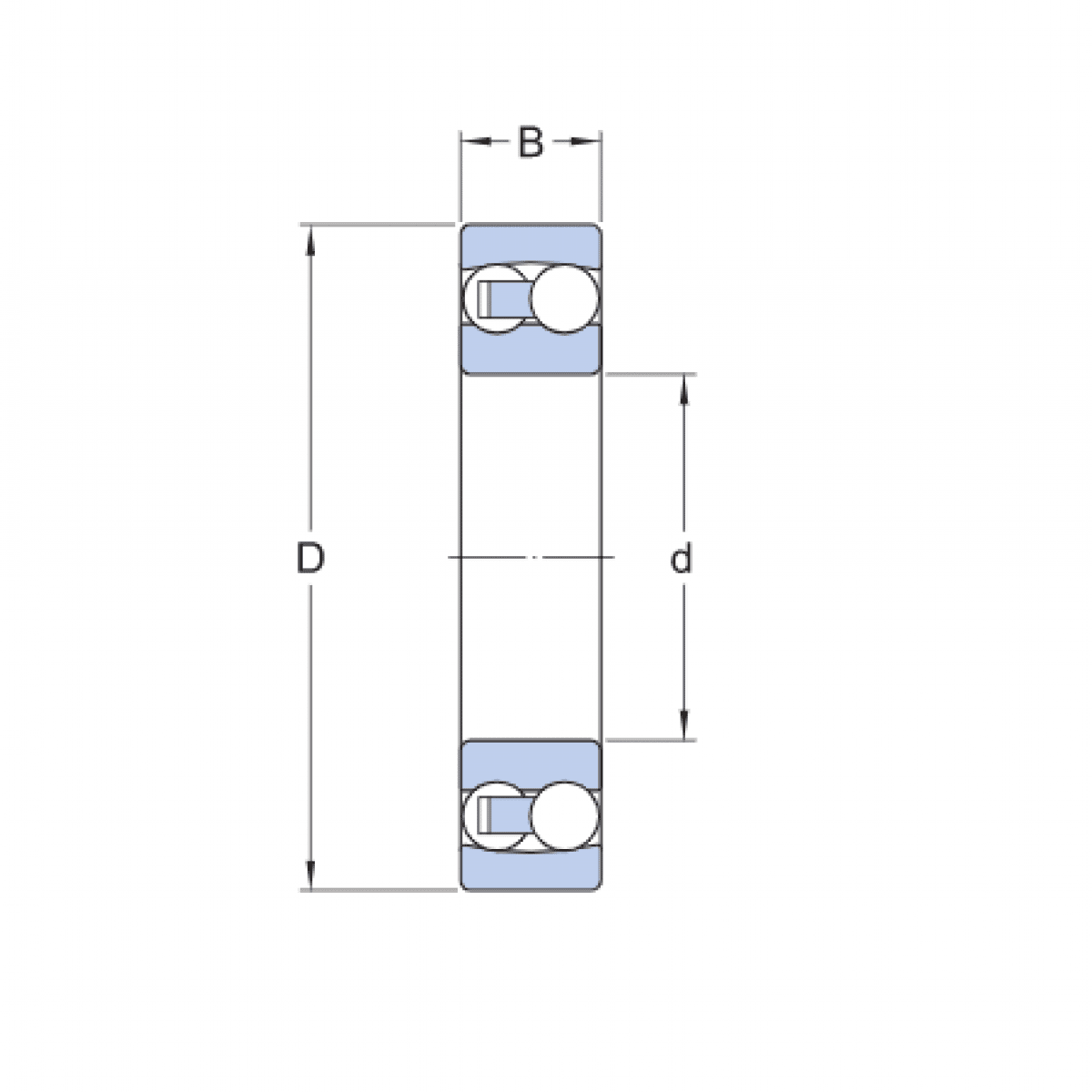 Ložisko BS2-2218 2CS/VT143 - SKF