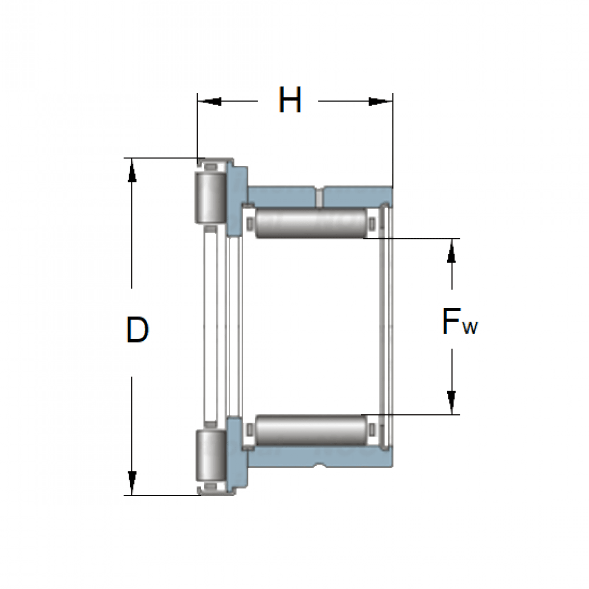 Ložisko NA RAXN 417 - NADELLA