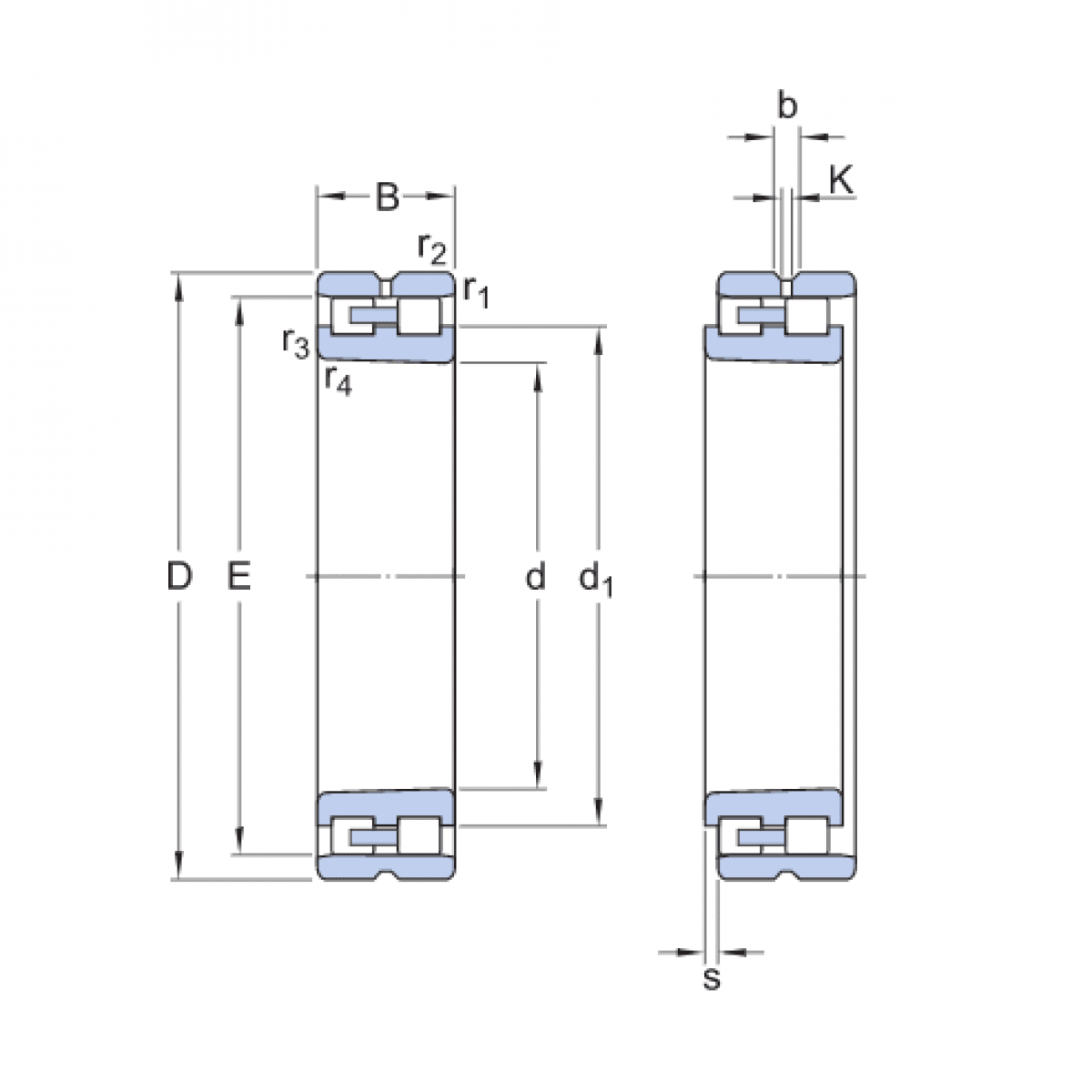 Ložisko NN3018 KTN9/SPW33 - SKF