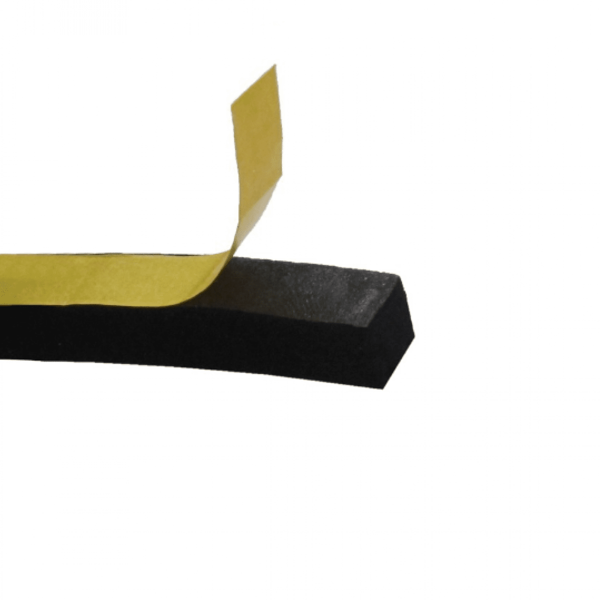 Mikroprofil obdĺžn. 5x40mm,samolepiaci, -30°C/+80°C čierny