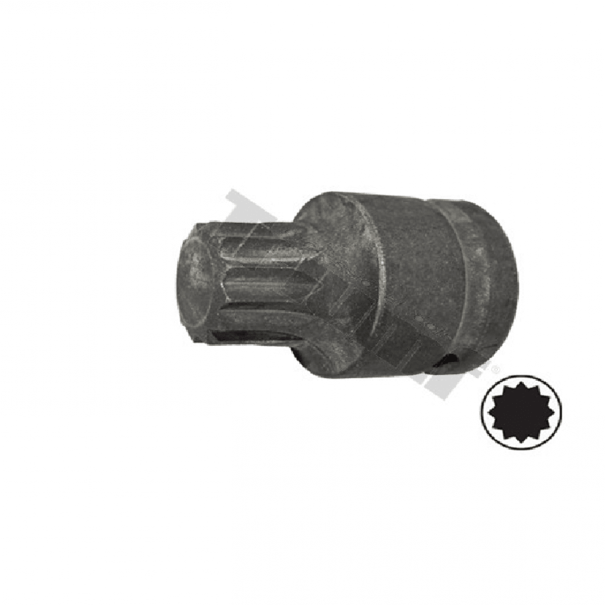 Nadstavec XZN M24 v 3/4" hlavici, 60mm nevŕtaný, tvrdený 37398