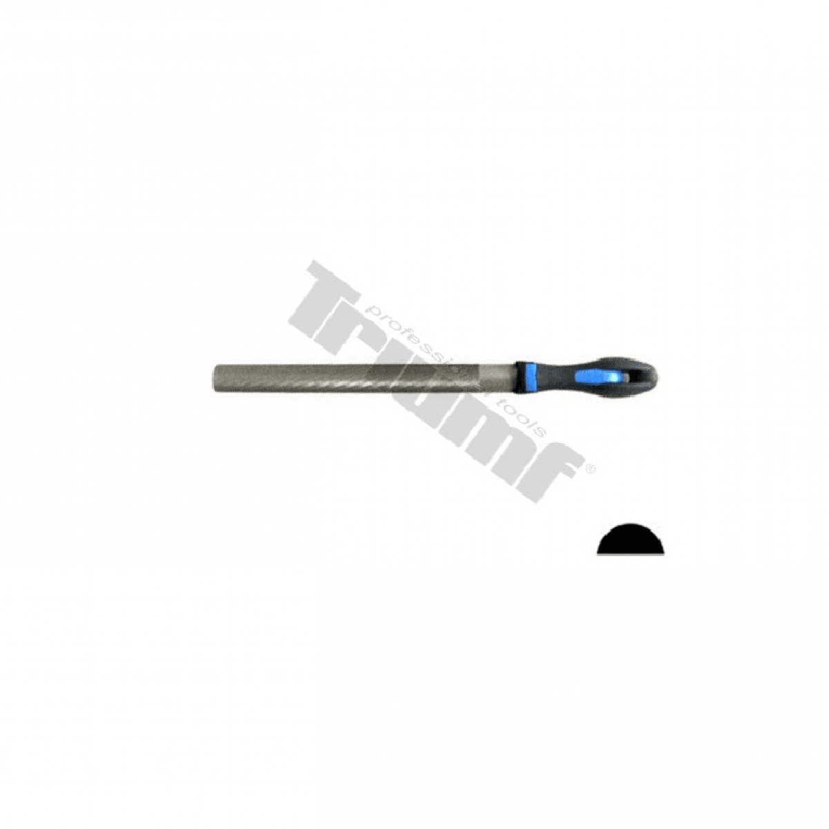 Pilník polguľatý 250mm 6003