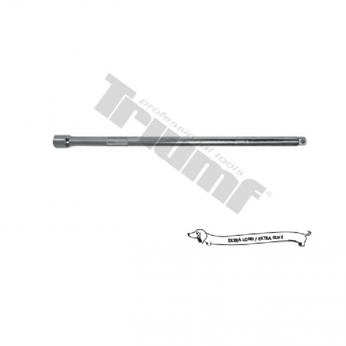 Predĺženie 1/2" 450mm CRV 22774