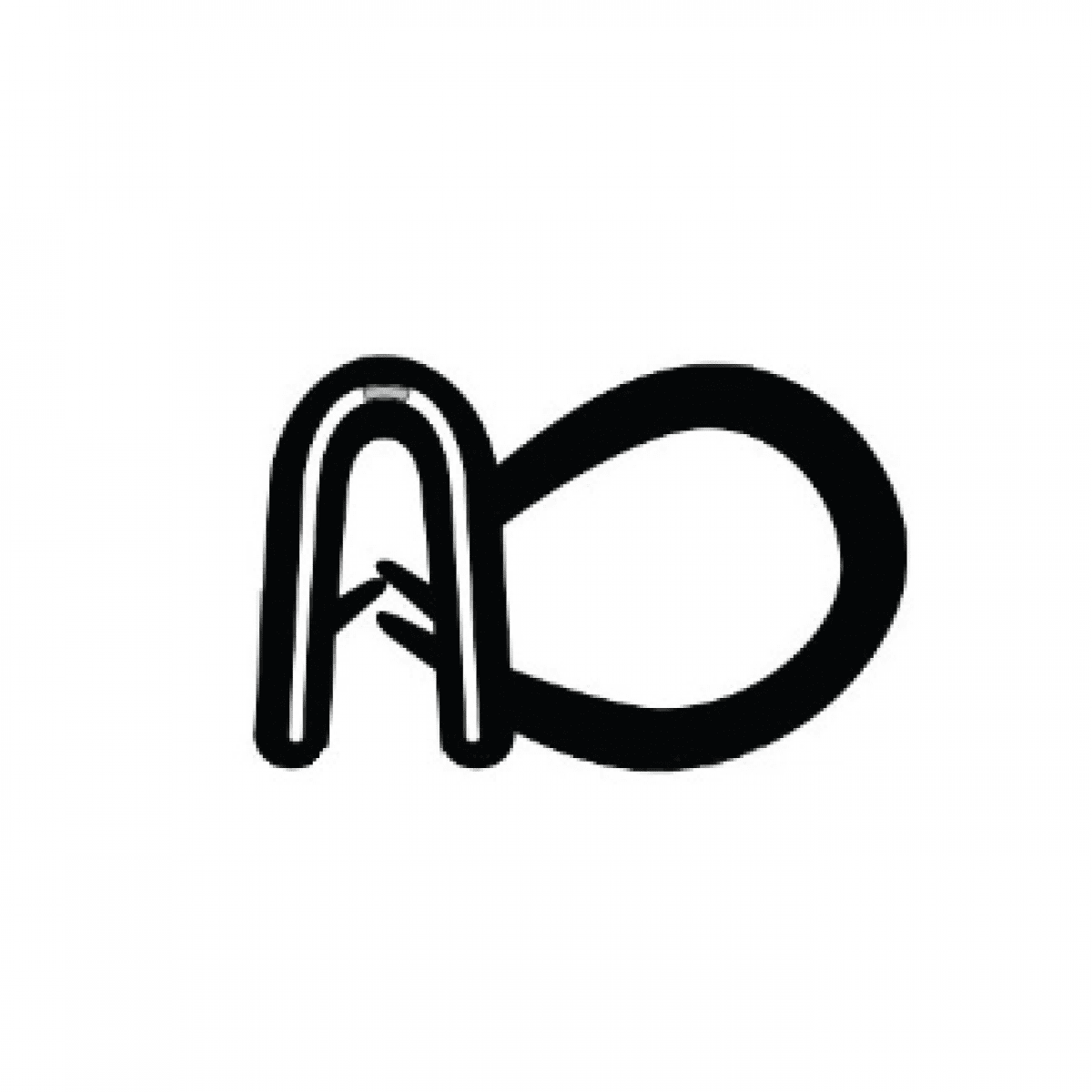 Profil U-PIRELI s kov.výst. A5632, U-EPDM,brucho EPDM,čierny