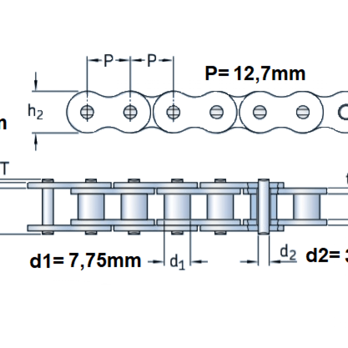 Retaz 082-1  1/2x3/32 FAVORIT