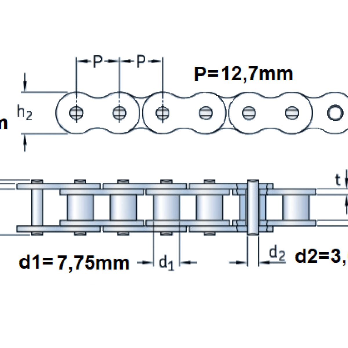Retaz 084-1  1/2x3/16 VELO