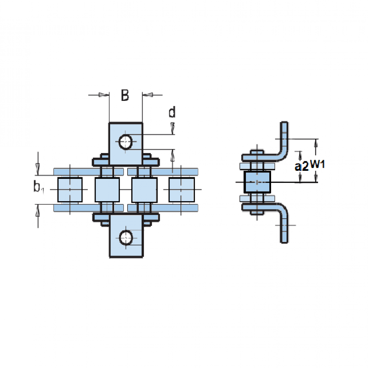 Retaz 08 B1K1 s unášačom