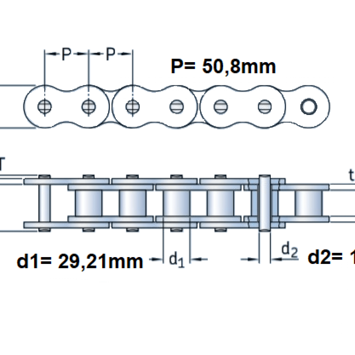 Retaz 32 B1 2"x61/50" VAMBERK 3m