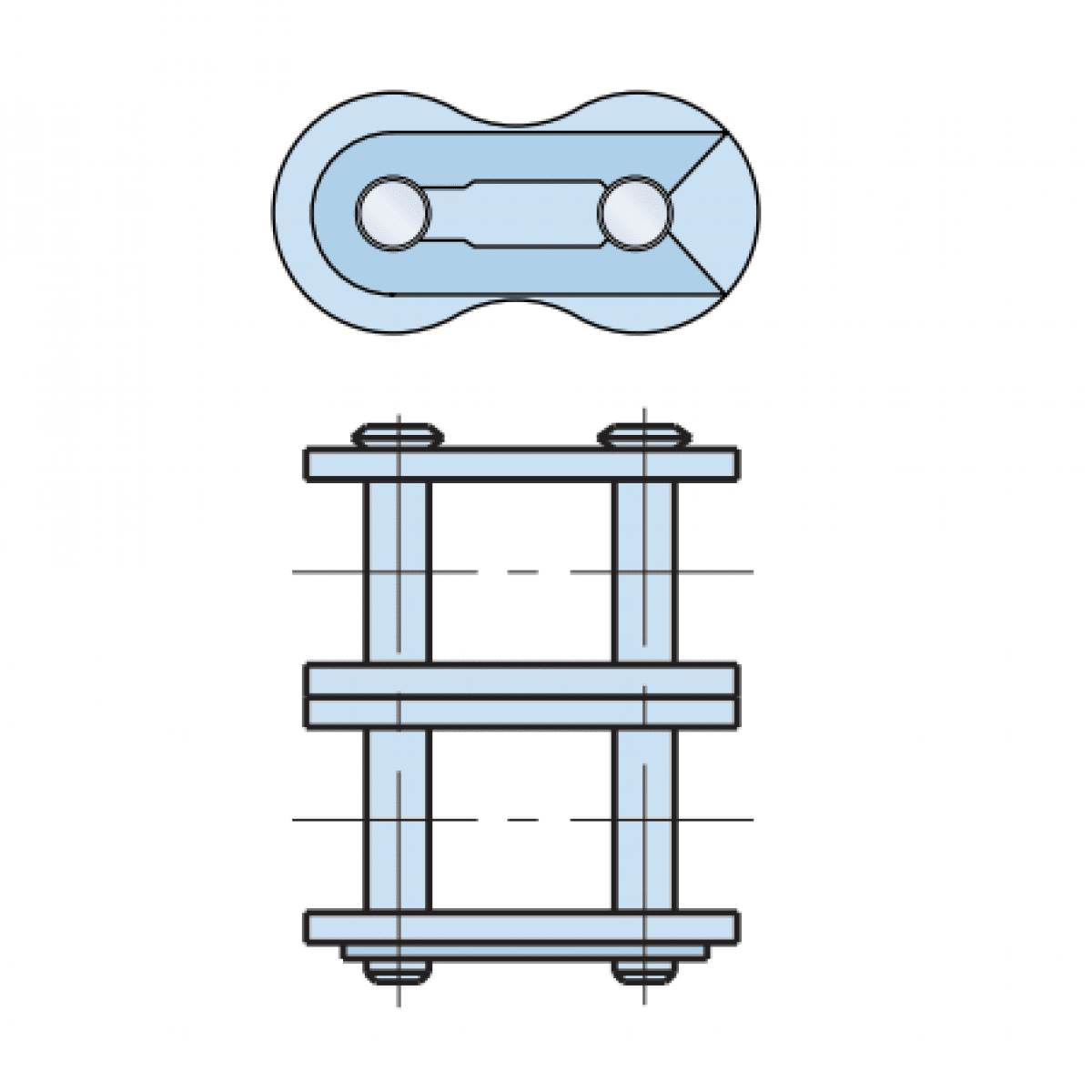 Retaz spojka 08 B2  SKF  (PHC 08B-2C/L-AG)