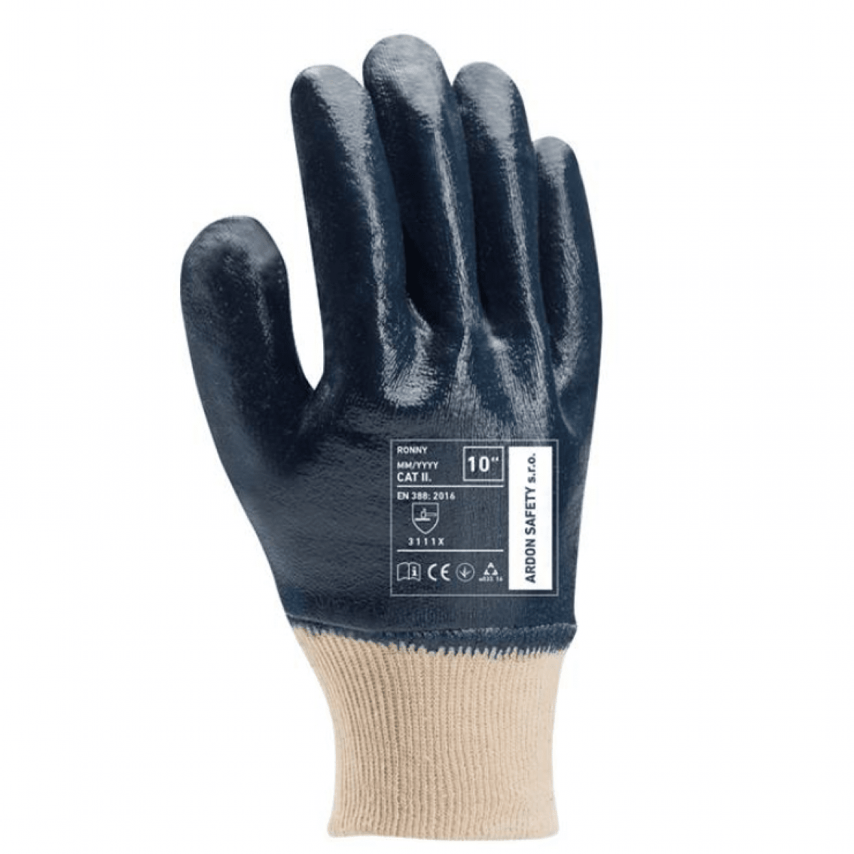 RUKAVICE   -  nitril Roler modre napustené