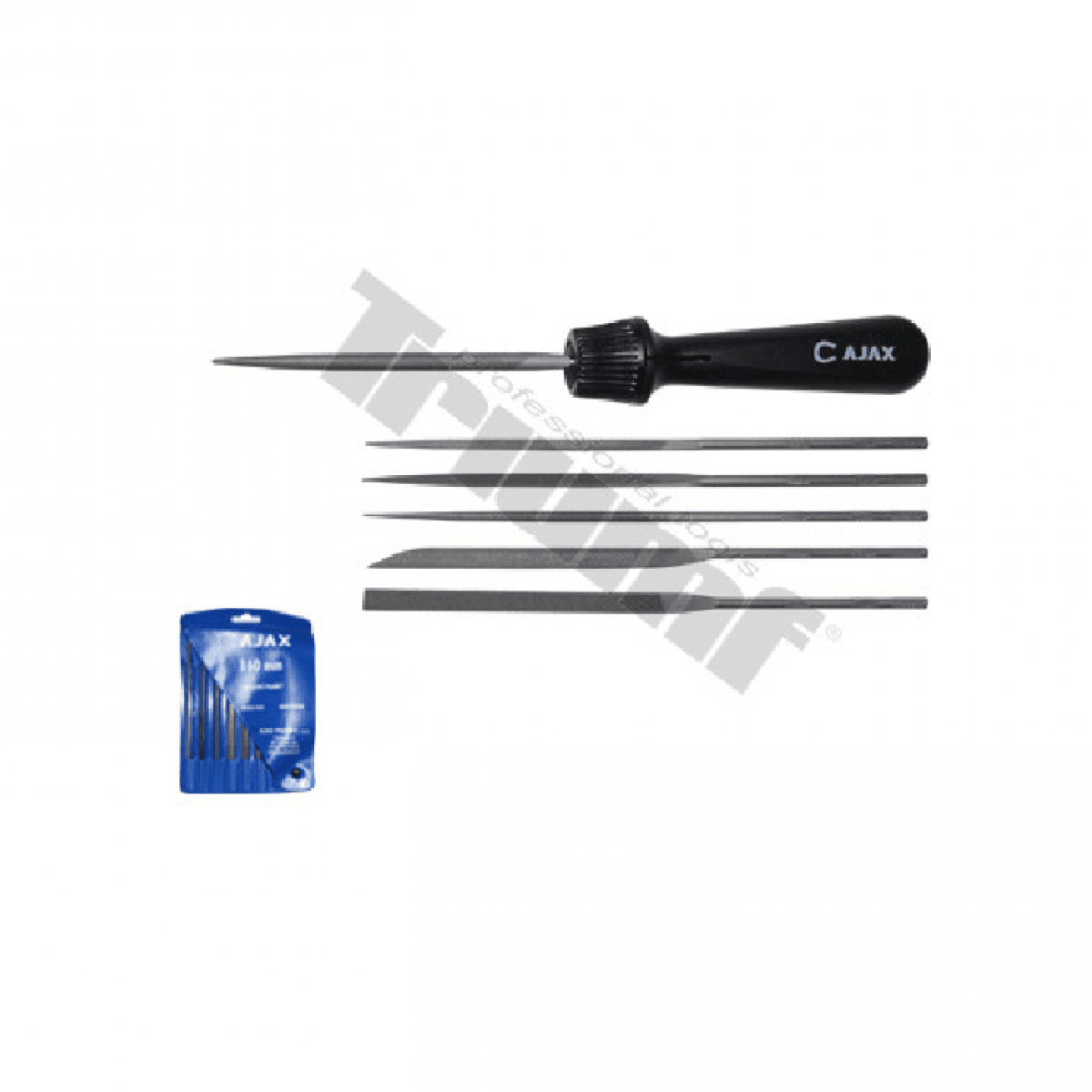 Sada AS ihlových pilníkov 6-dielna 10038