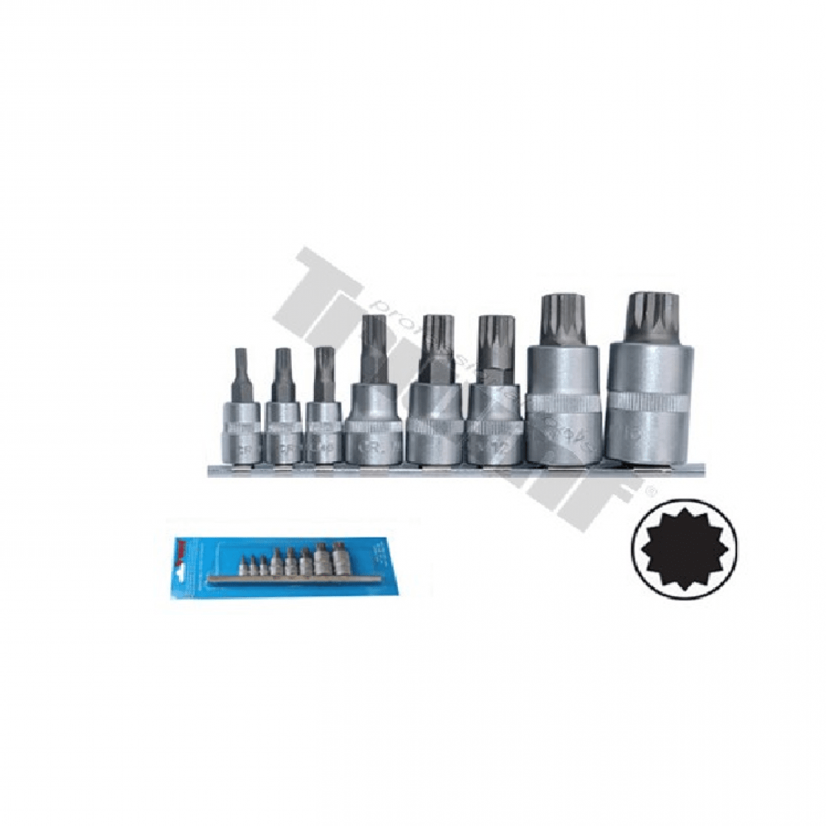 Sada hlavíc XZN M4-M16, 8-dielna  1851